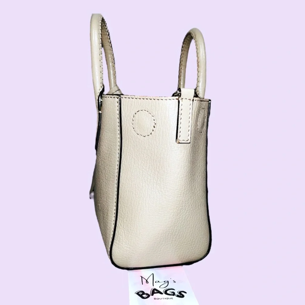 Anya Hindmarch: No Phones No Mobiles Patch Shoulder Tote Bag - Picture 9 of 16